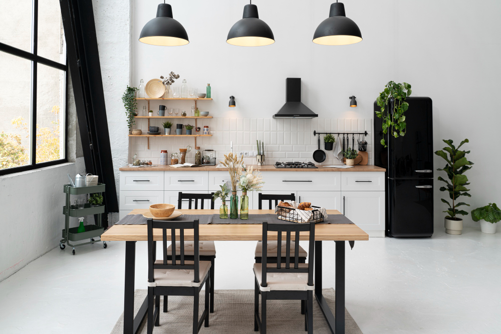 Usar cocina minimalista